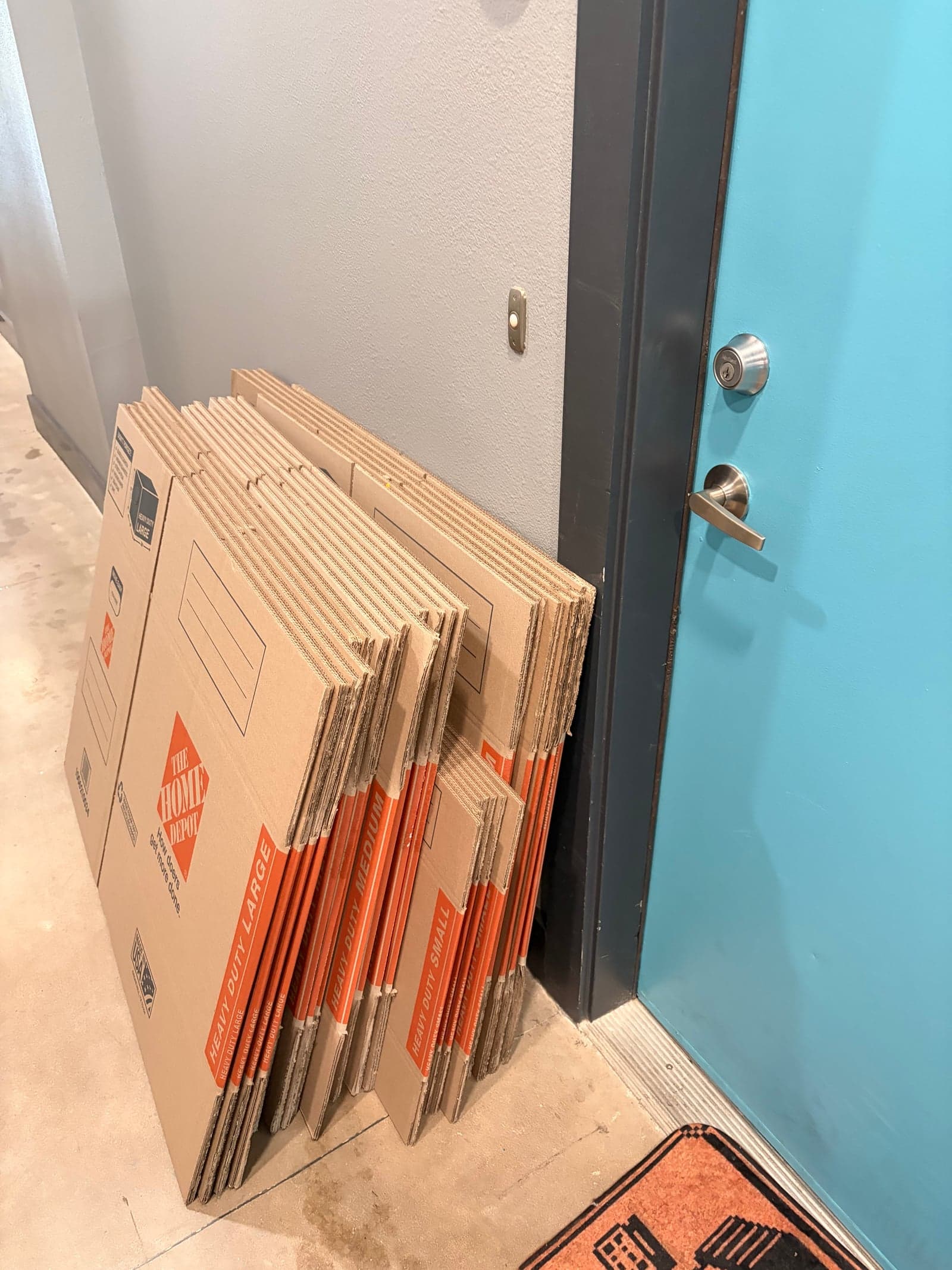 home depot boxes
