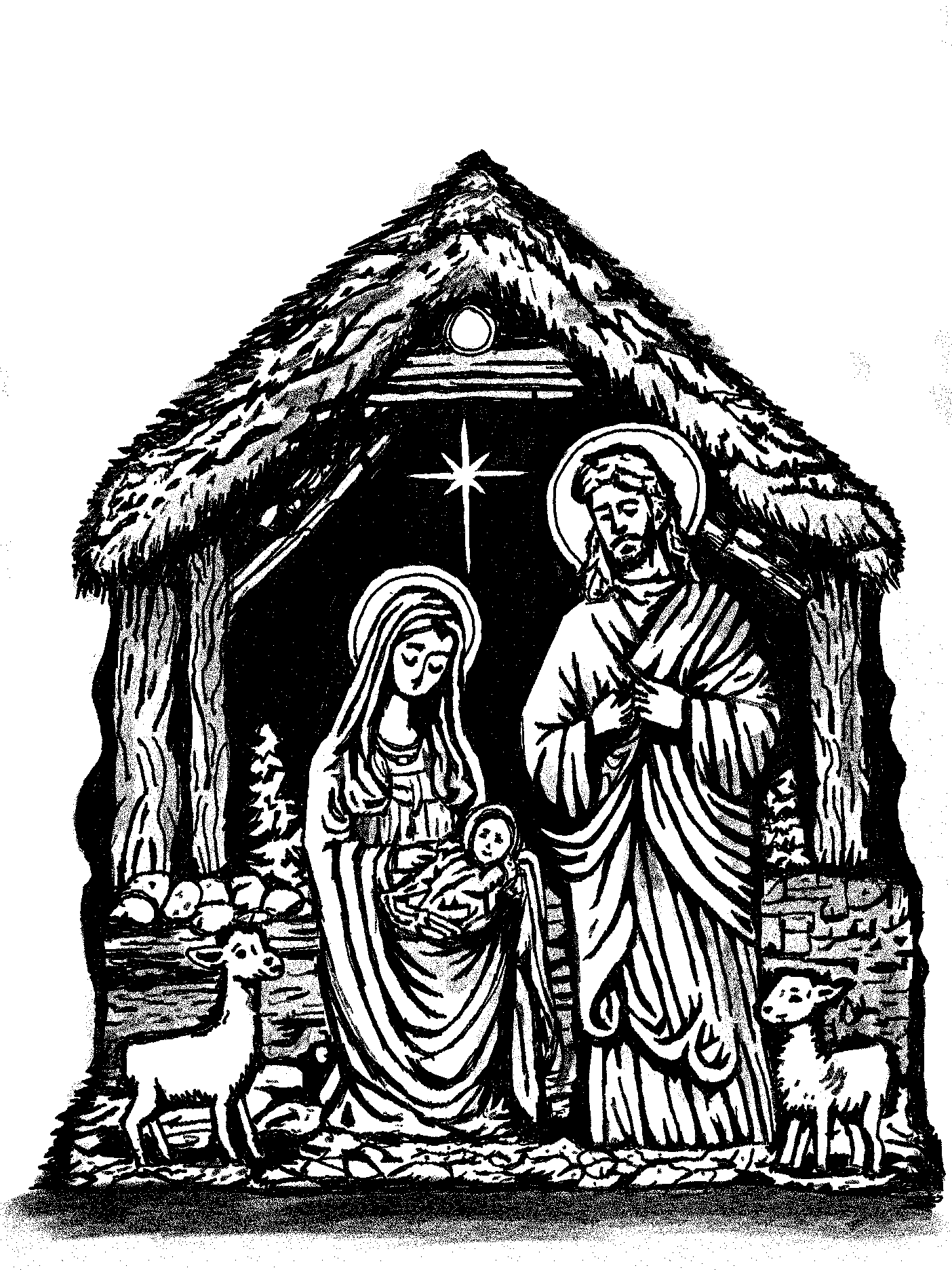 christ sketch
